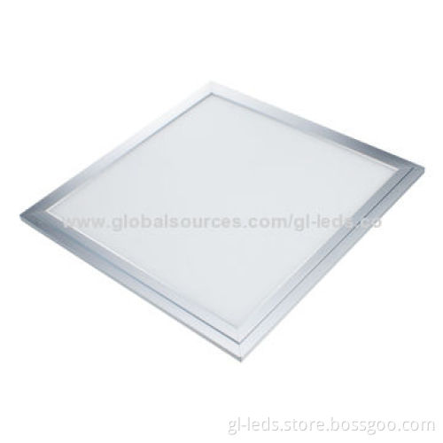 300x300x9mm Flat LED Panel Light, Made of Aluminum + PMMA Materials, VDE Mark